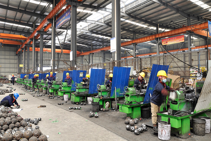 佛山网架锥头车间